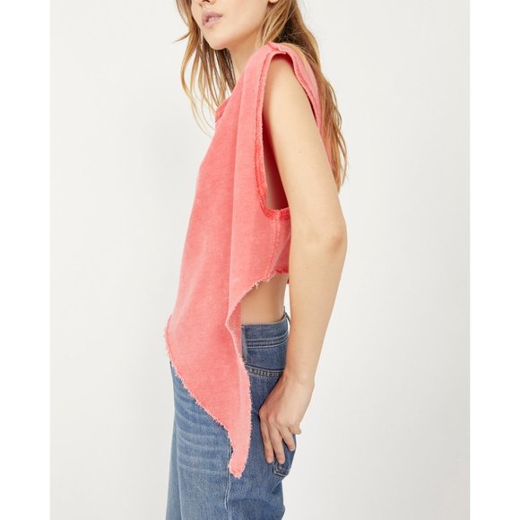 🎉LAST CHANCE🎉 NWT Free People Fresh to Def Pullover / Guava Berry - Picture 2 of 7